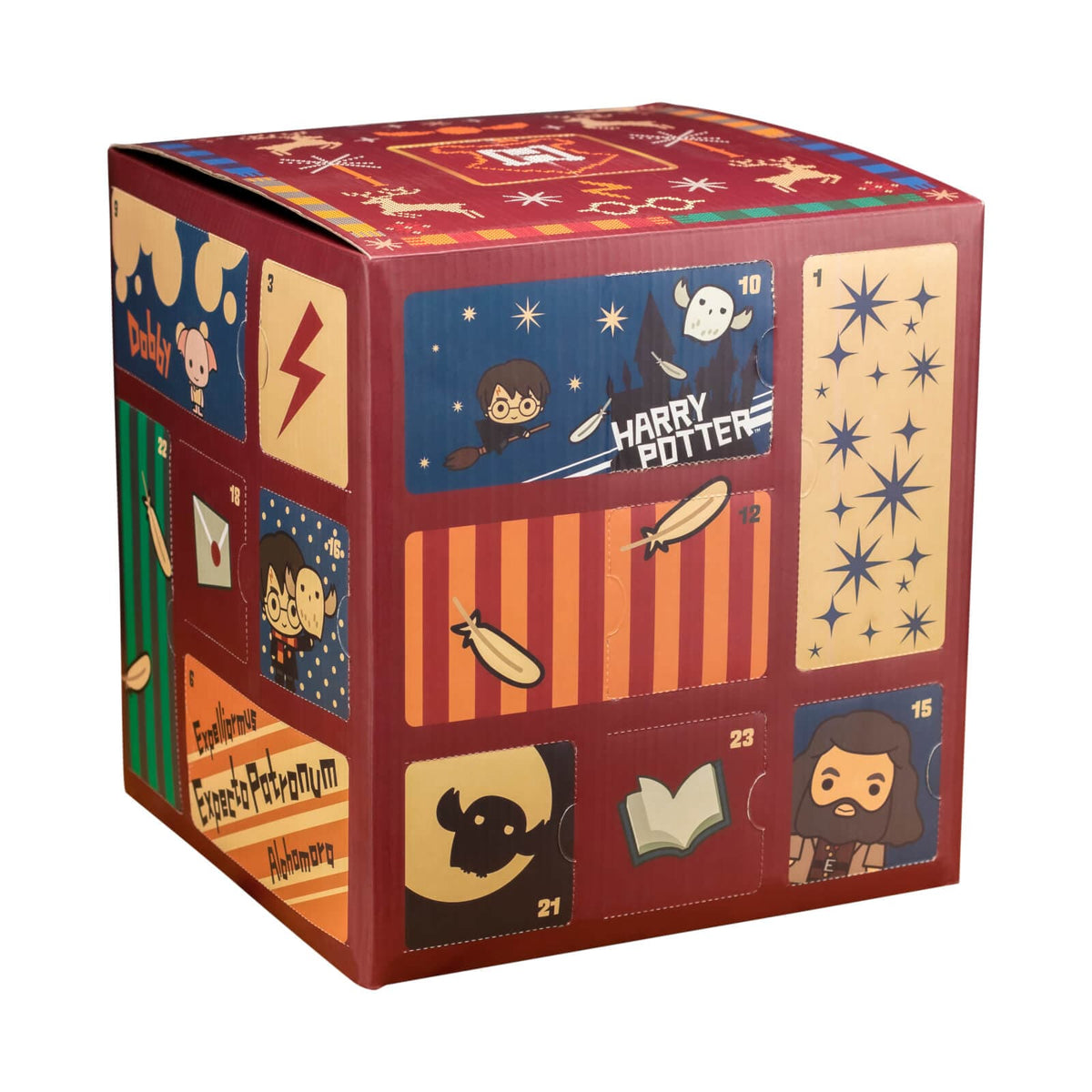 PALADONE HARRY POTTER ADVENT CALENDER CUBE 5055964736620