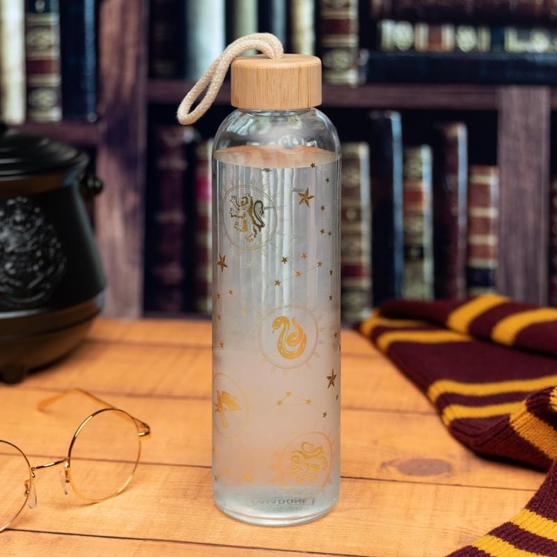 PALADONE HARRY POTTER GLASS WATER BOTTLE 5055964769574