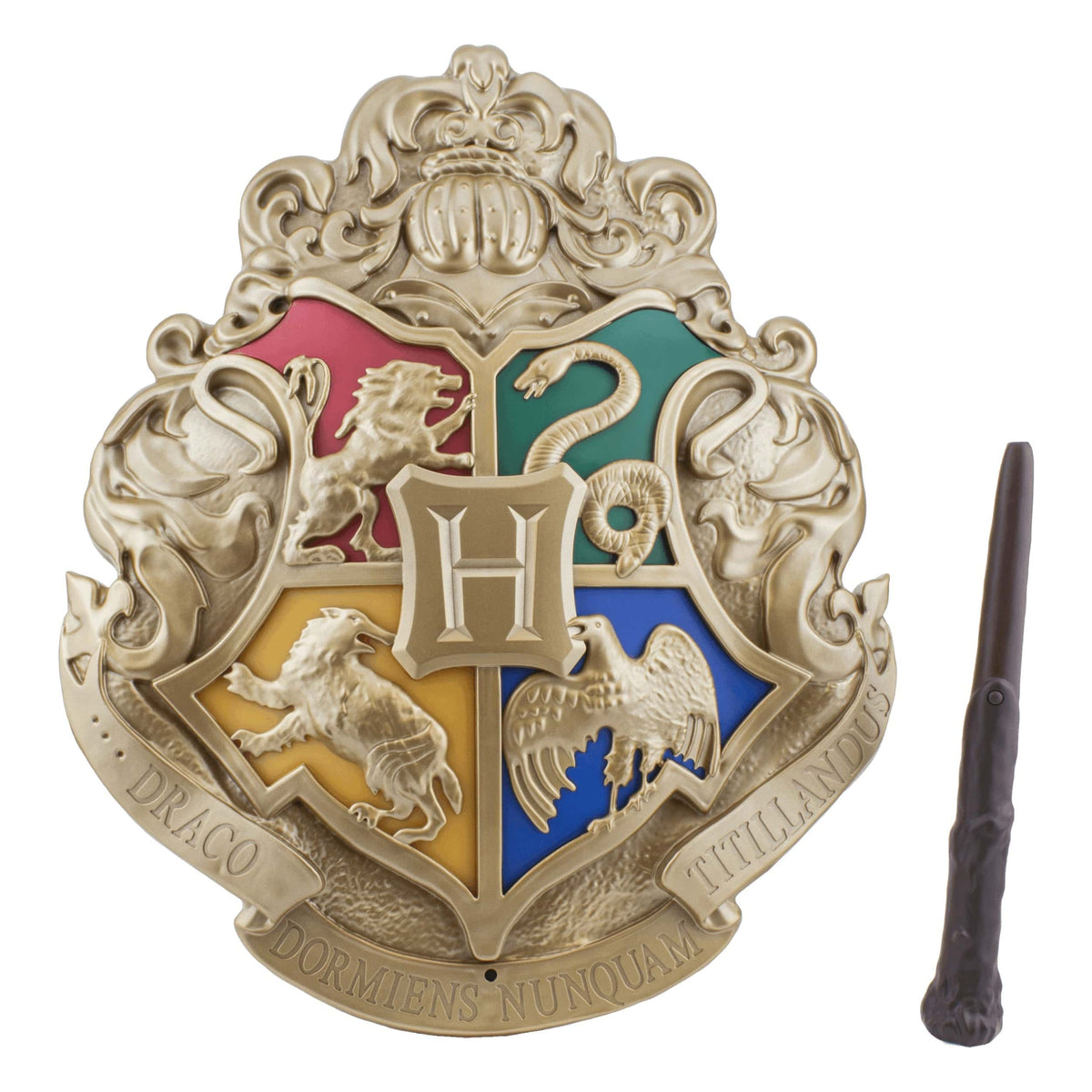 PALADONE HOGWARTS CREST LIGHT WITH WAND 5055964787868