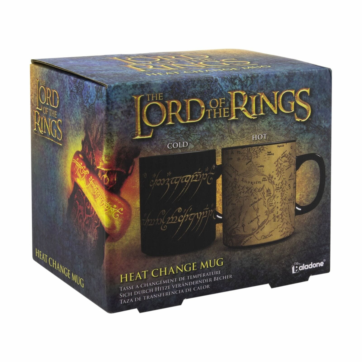 PALADONE LORD OF THE RINGS HEAT CHANGE MUG 5055964741778