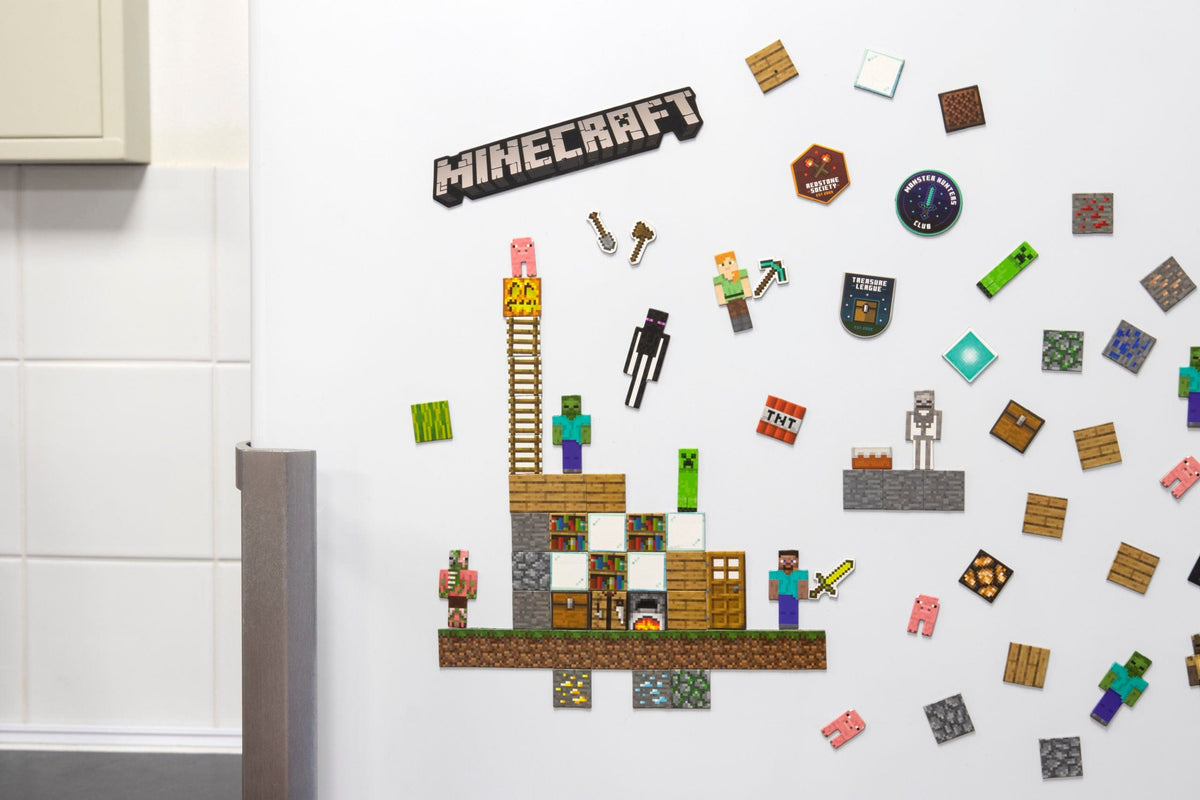 PALADONE MINECRAFT BUILD A LEVEL MAGNETS 5055964743819
