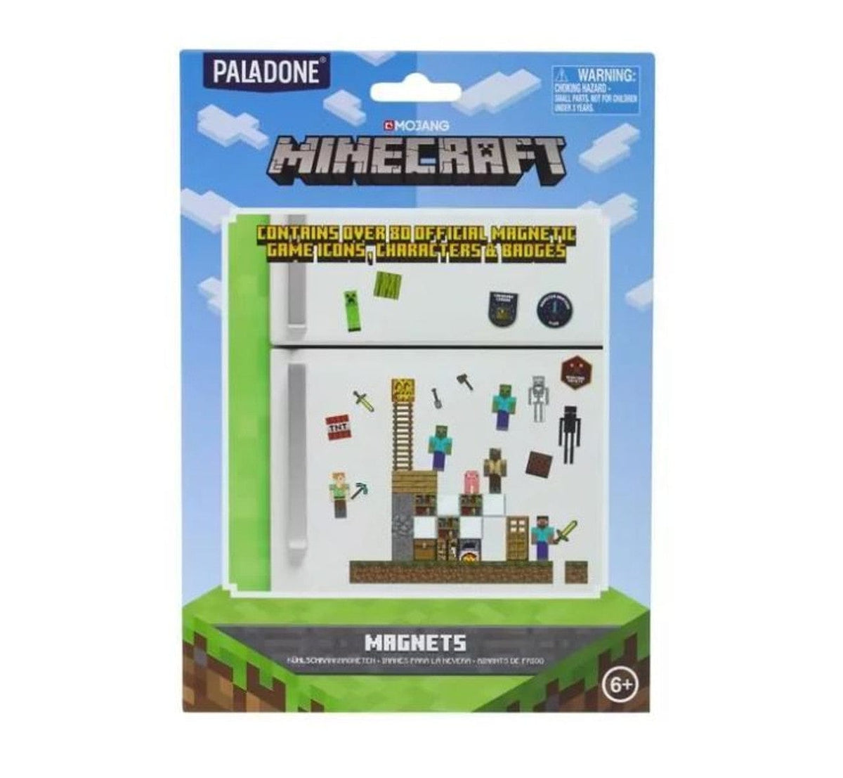 PALADONE MINECRAFT BUILD A LEVEL MAGNETS 5055964743819