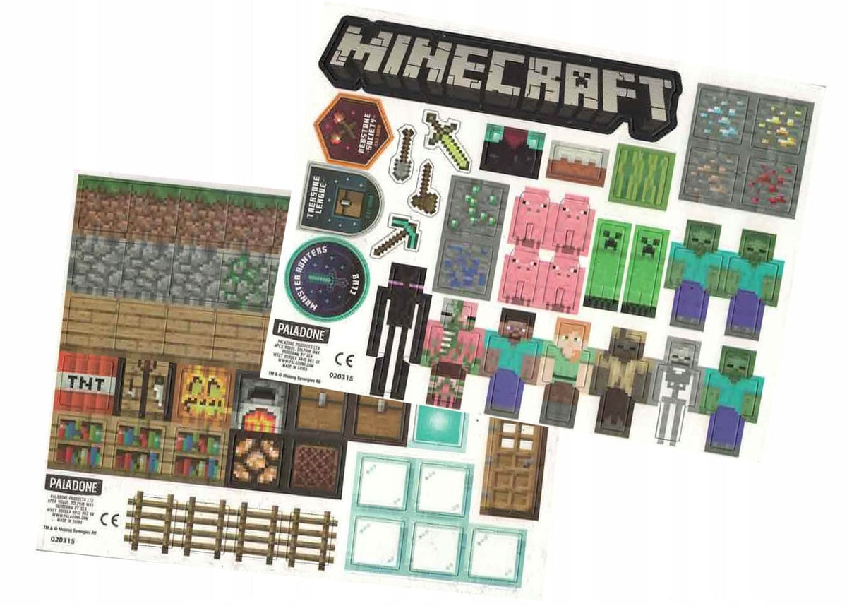 PALADONE MINECRAFT BUILD A LEVEL MAGNETS 5055964743819