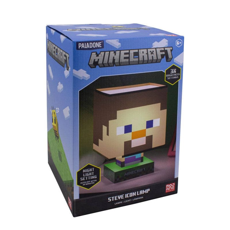 PALADONE MINECRAFT STEVE ICON LAMP 5055964779726