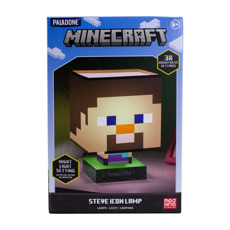 PALADONE MINECRAFT STEVE ICON LAMP 5055964779726