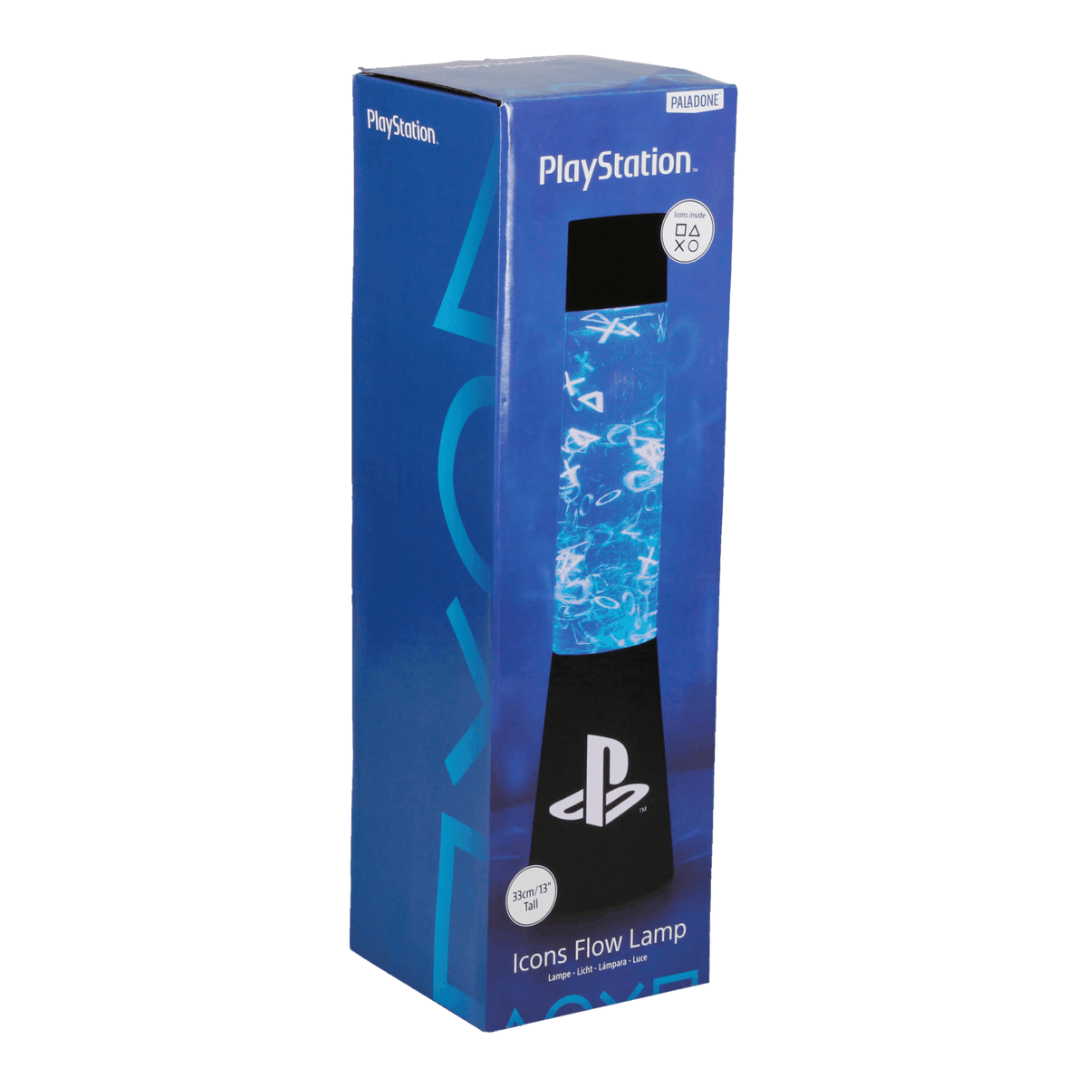 PALADONE PLAYSTATION PLASTIC FLOW LAMP 33CM 5055964794248