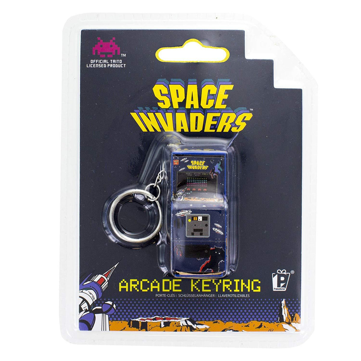 PALADONE SPACE INVADERS ARCADE OBESEK ZA KLJUČE 5055964715779