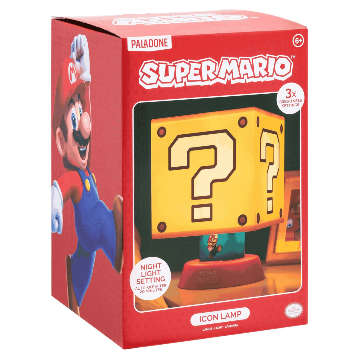 PALADONE SUPER MARIO ICON LAMP 5055964781873
