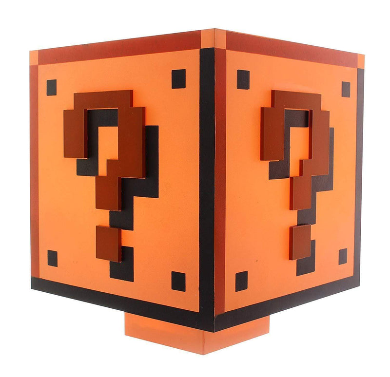  Paladone Super Mario Brothers Question Block Lamp