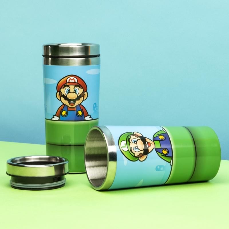 PALADONE WARP PIPE TRAVEL MUG 5055964738426