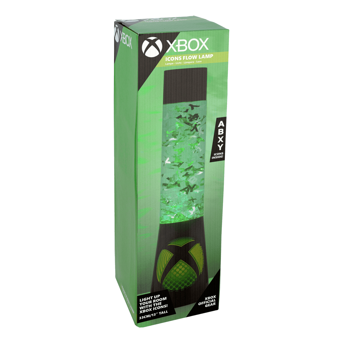 PALADONE XBOX PLASTIC FLOW LAMP 33CM 5055964794170