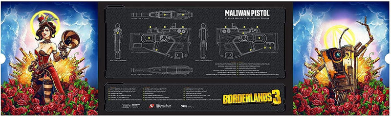 PDP BORDERLANDS 3 - MALIWAN PIŠTOLA 708056065379