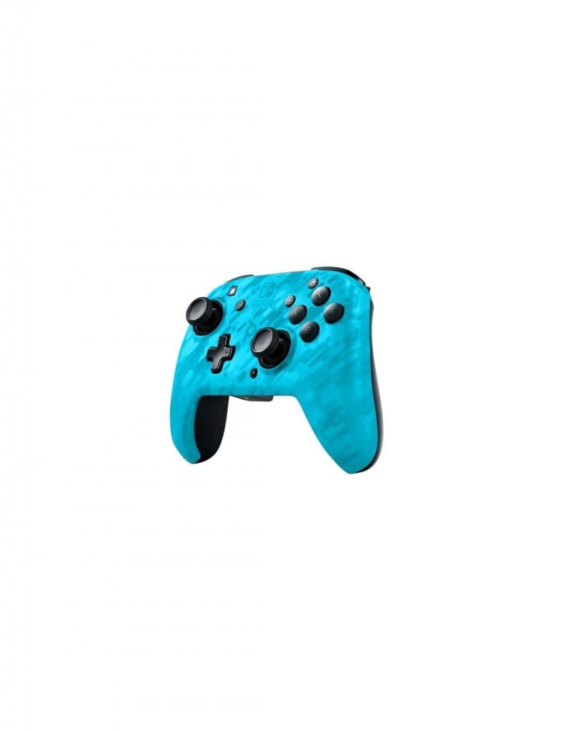 PDP NINTENDO SWITCH FACEOFF brezžični kontroler – maskirno modre barve 708056067496