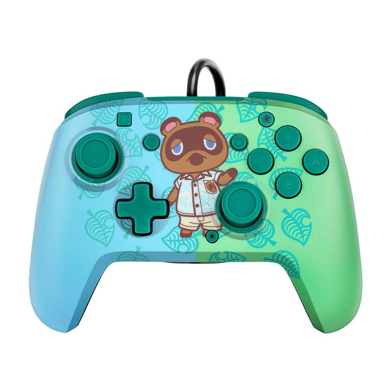 PDP NINTENDO SWITCH FACEOFF DELUXE CONTROLLER + AUDIO - ANIMAL CROSSING 708056068264