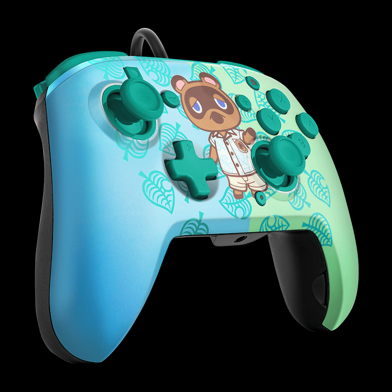 PDP NINTENDO SWITCH FACEOFF DELUXE CONTROLLER + AUDIO - ANIMAL CROSSING 708056068264
