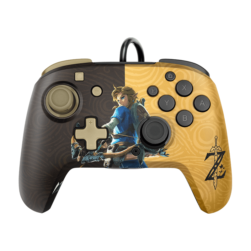 PDP NINTENDO SWITCH FACEOFF DELUXE CONTROLLER + AUDIO - ZELDA 708056068288