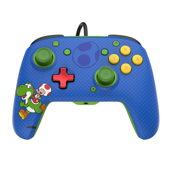 PDP NINTENDO SWITCH WIRED CONTROLLER REMATCH - TOAD & YOSHI