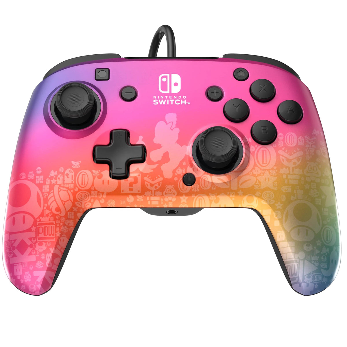PDP NINTENDO SWITCH WIRED CONTROLLER REMATCH - STAR SPECTRUM 708056069728