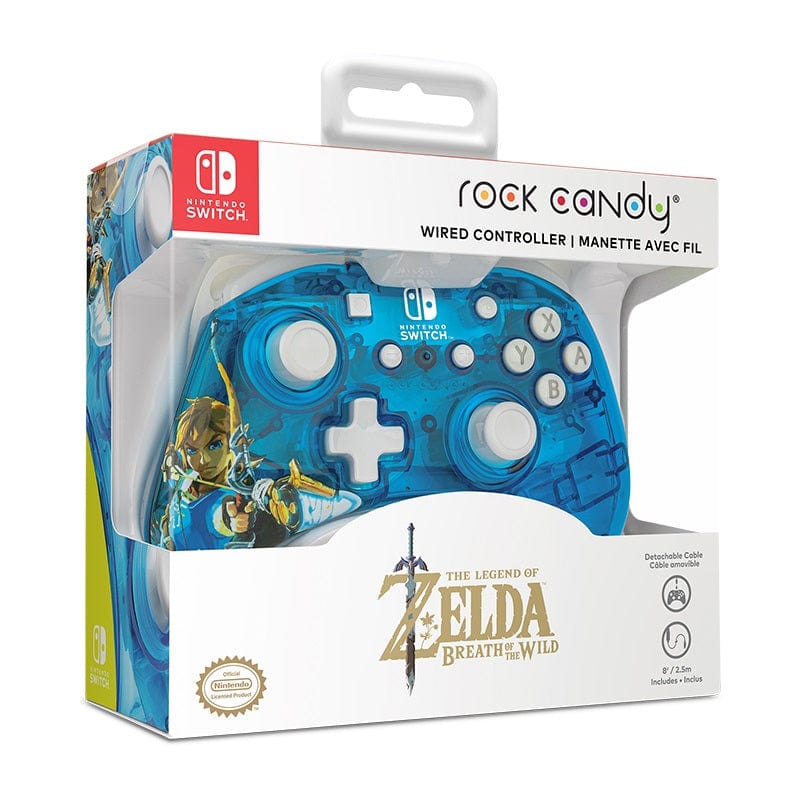 PDP NINTENDO SWITCH WIRED CONTROLLER ROCK CANDY MINI - ZELDA 708056068318