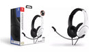 PDP NINTENDO SWITCH WIRED HEADSET LVL40 BLACK / WHITE 708056068721