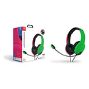 PDP NINTENDO SWITCH WIRED HEADSET LVL40 PINK / GREEN 708056068042