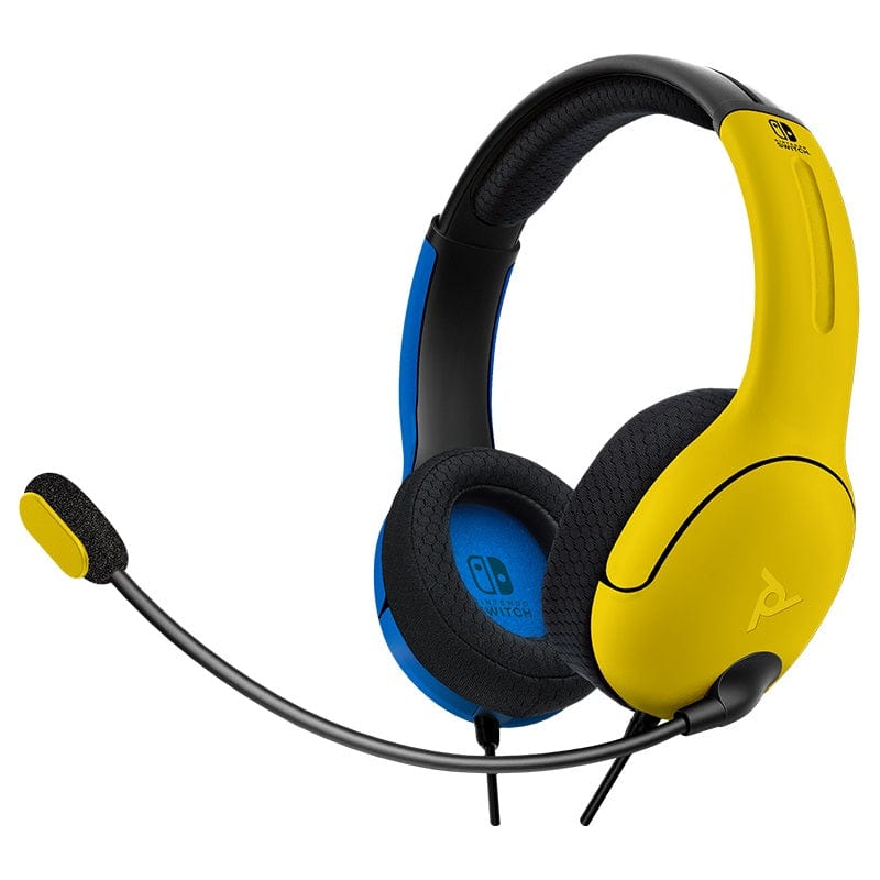 PDP NINTENDO SWITCH WIRED HEADSET LVL40 YELLOW / BLUE 708056068066