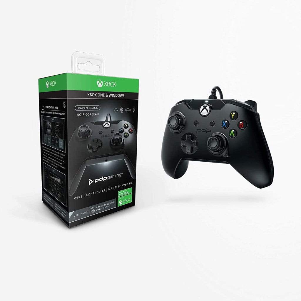 PDP XBOX WIRED CONTROLLER BLACK 708056067694