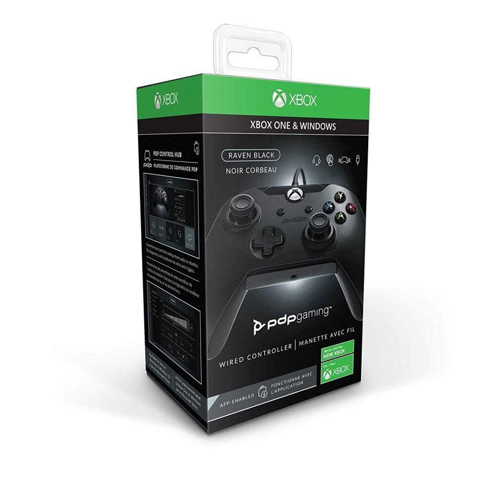 PDP XBOX WIRED CONTROLLER BLACK 708056067694