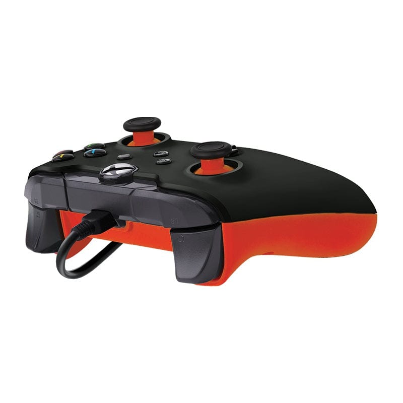 PDP XBOX WIRED CONTROLLER BLACK - ATOMIC (ORANGE) 708056069124