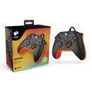 PDP XBOX WIRED CONTROLLER BLACK - ATOMIC (ORANGE) 708056069124