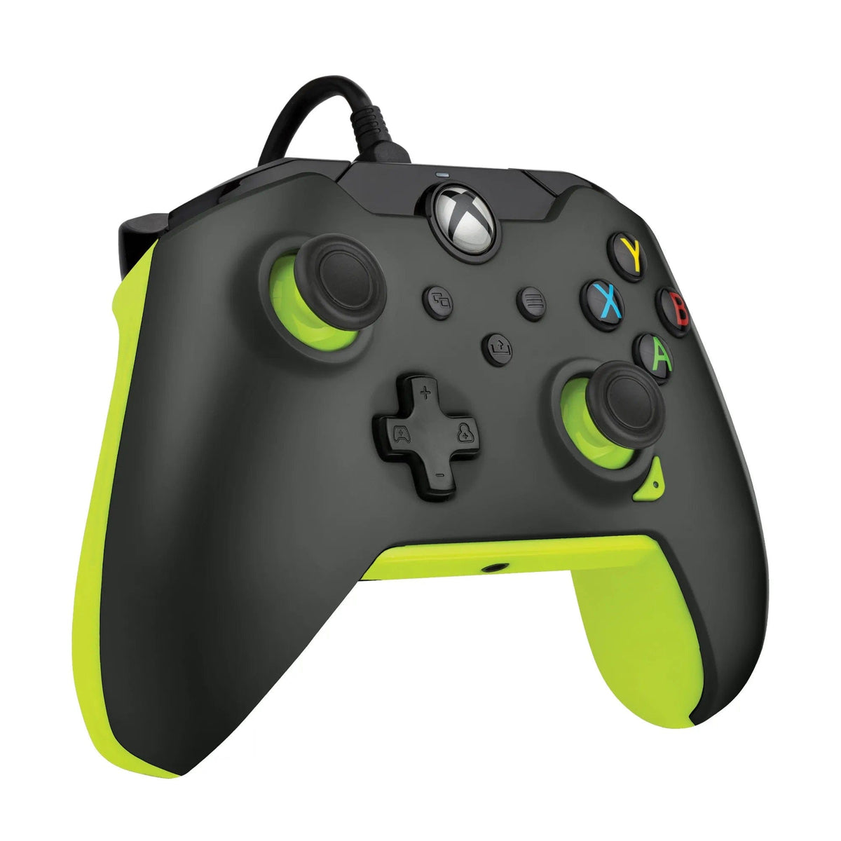 PDP XBOX WIRED CONTROLLER BLACK - ELECTRIC (YELLOW) 708056069100