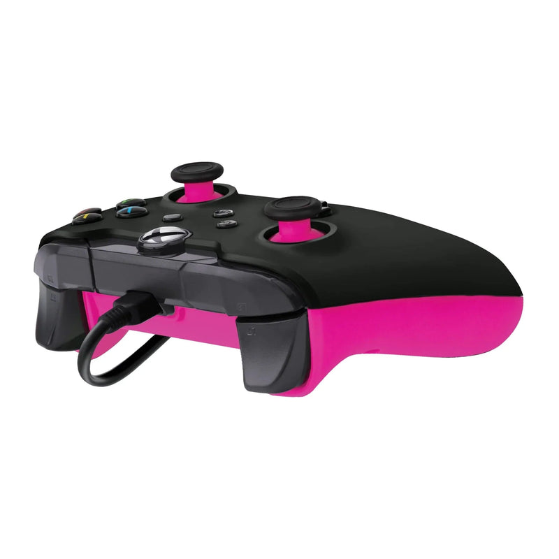 PDP XBOX WIRED CONTROLLER BLACK FUSE PINK igabiba