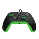 PDP XBOX WIRED CONTROLLER BLACK - NEON (GREEN) 708056069094