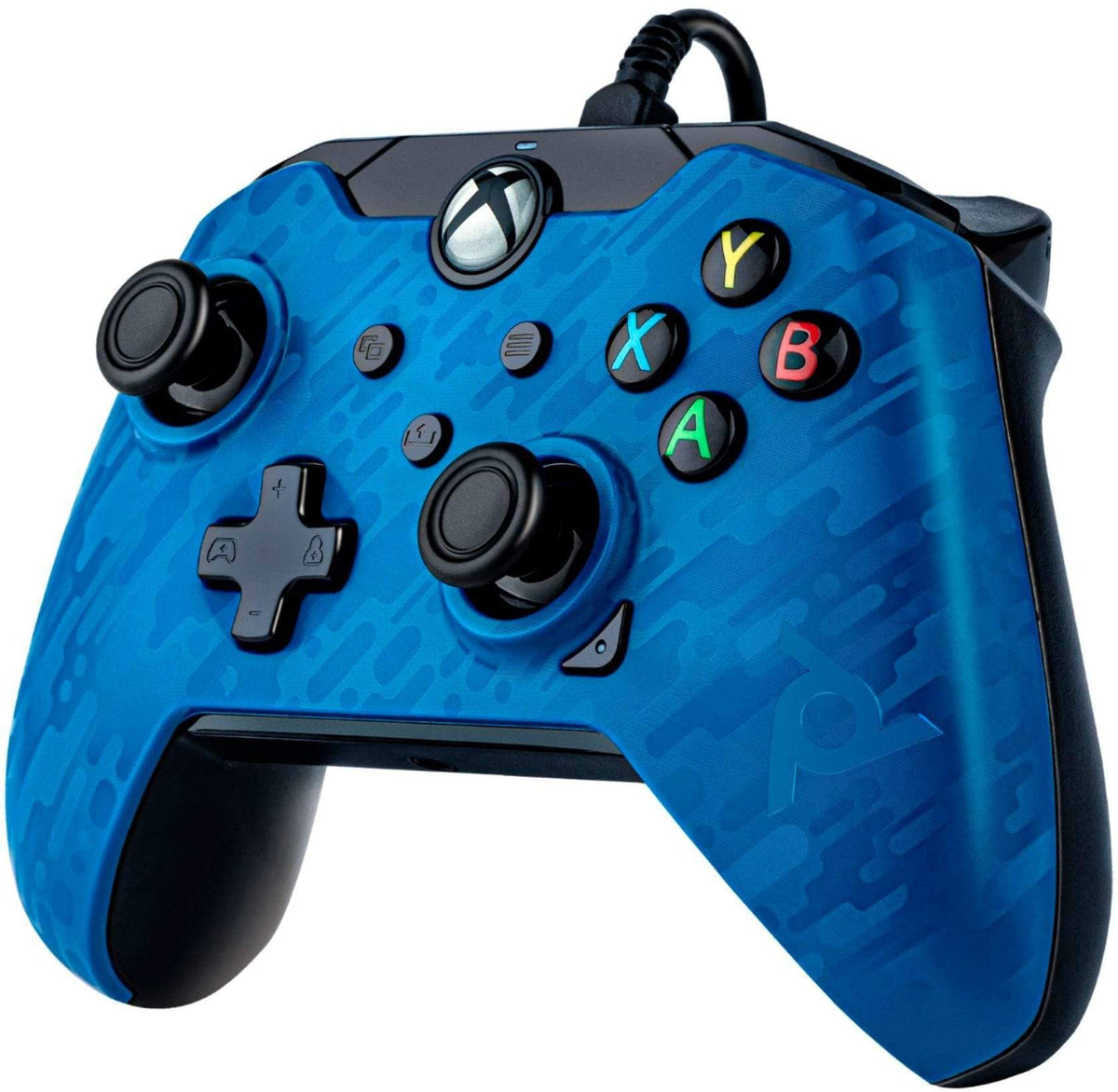PDP XBOX WIRED CONTROLLER BLUE CAMO 708056067663