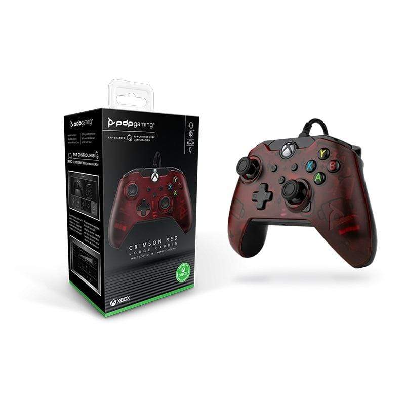 PDP XBOX WIRED CONTROLLER RED 708056067700