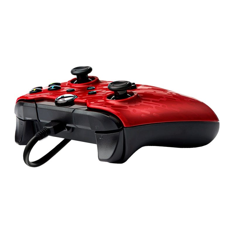 PDP XBOX WIRED CONTROLLER RED CAMO 708056067649
