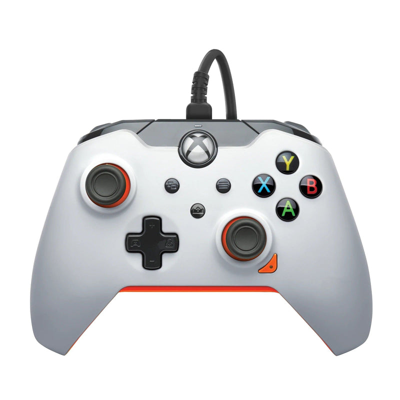 PDP XBOX WIRED CONTROLLER WHITE - ATOMIC (ORANGE) 708056069056