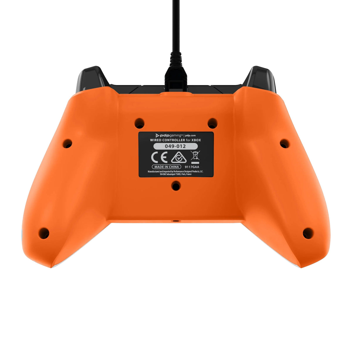 PDP XBOX WIRED CONTROLLER WHITE - ATOMIC (ORANGE) 708056069056