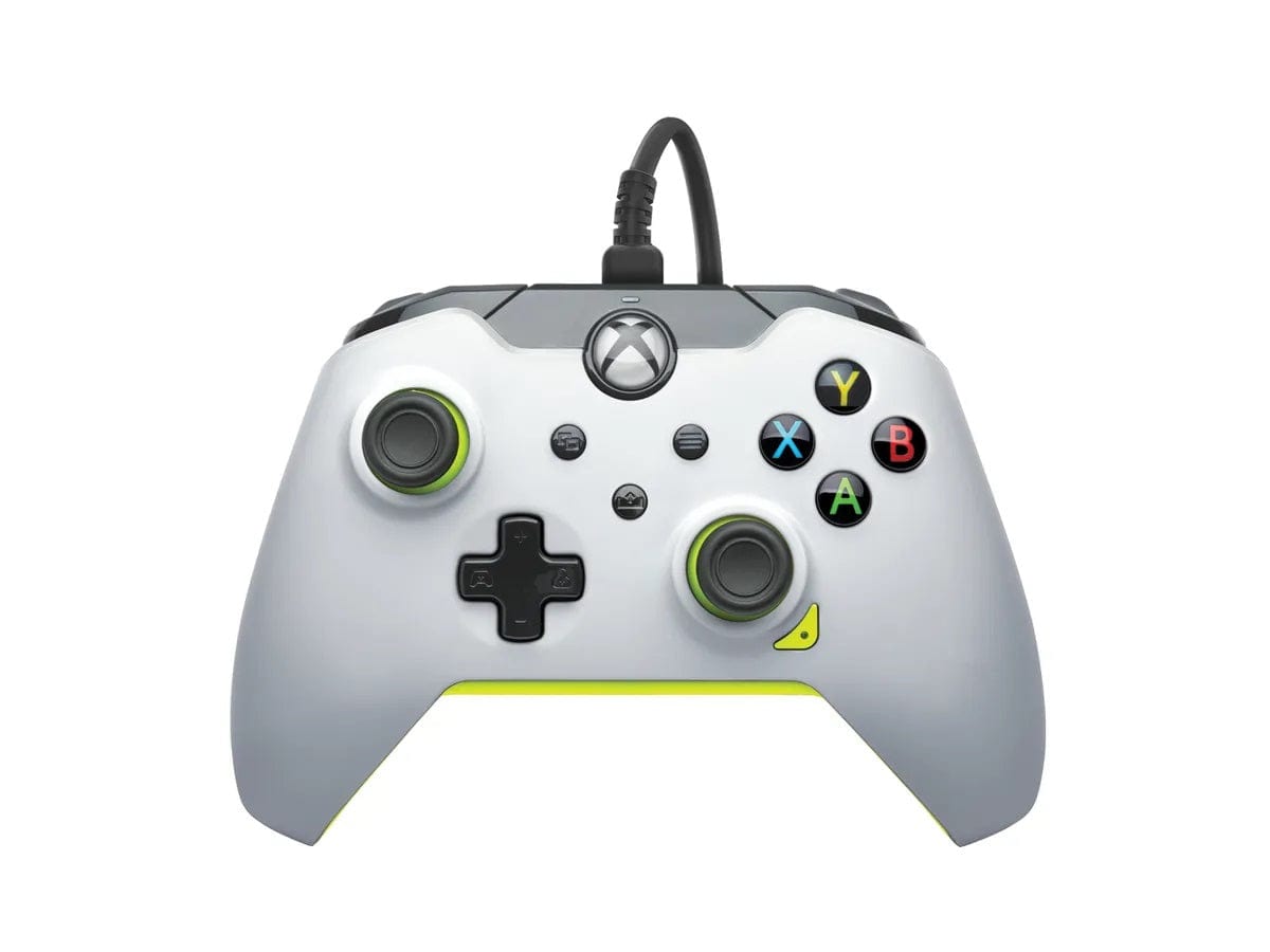 PDP XBOX WIRED CONTROLLER WHITE - ELECTRIC (YELLOW) 708056069018