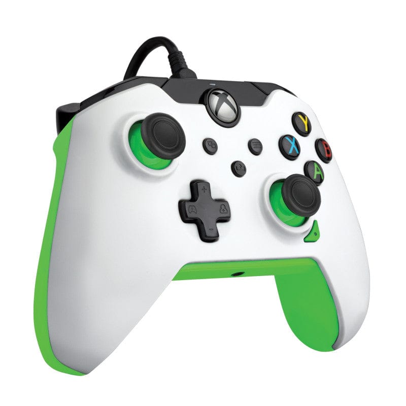 PDP XBOX WIRED CONTROLLER WHITE - NEON (GREEN) 708056069063