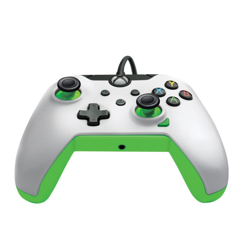 PDP XBOX WIRED CONTROLLER WHITE - NEON (GREEN) 708056069063