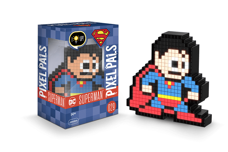 PIXEL PALS SVETILKA DC COMICS SUPERMAN 708056061234