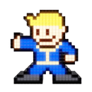 PIXEL PALS SVETILKA FALLOUT 4 VAULT BOY 708056060626