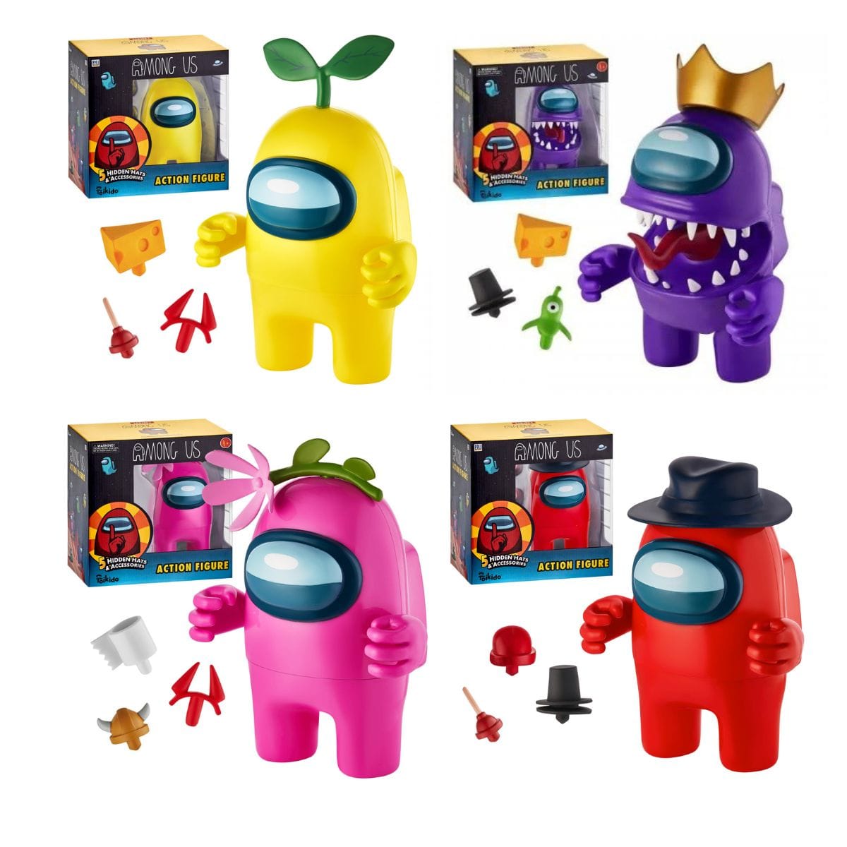 PMI AMONG US ACTION FIGURE 17CM - 1 PACK (S1) 7290112475886