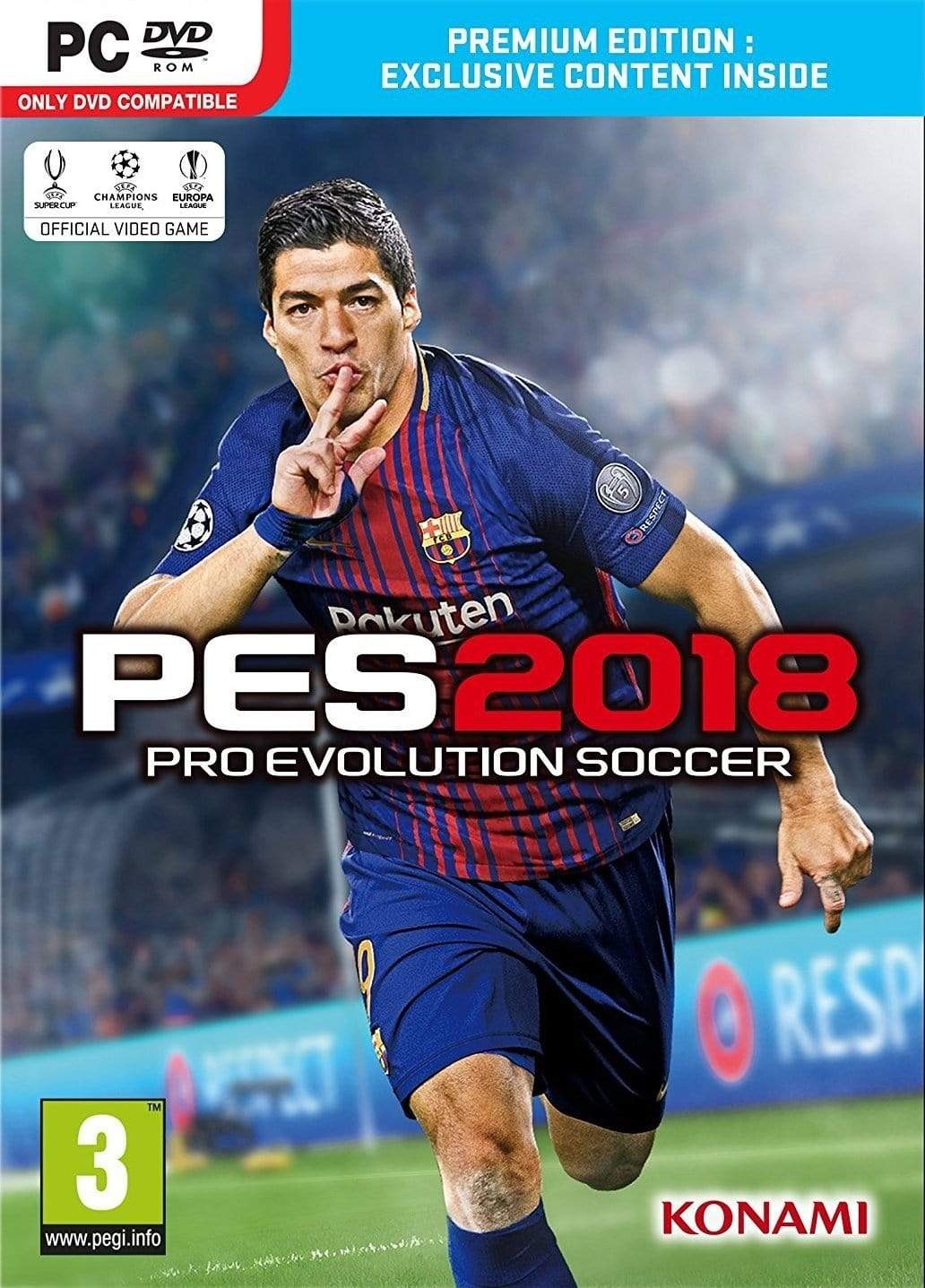 Buy Pro Evolution Soccer 2018 - Premium Edition (PC) Steam