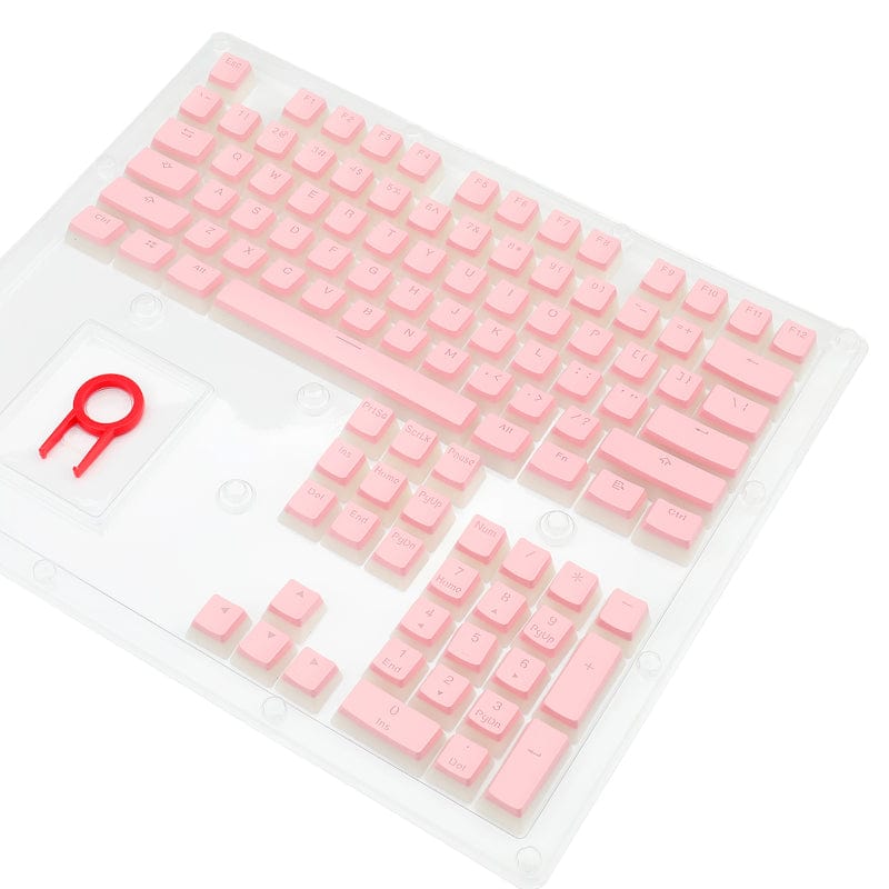 PUDDING KEYCAPS - REDRAGON SCARAB A130 PINK, DOUBLE SHORT, PBT 6950376705099