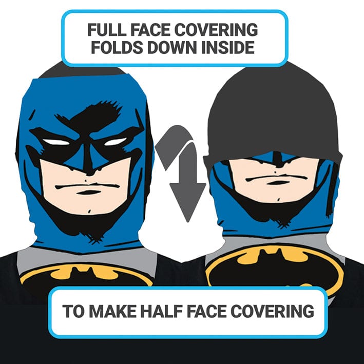 PYRAMID BATMAN (TORSO) TUBULAR FACE COVERING 5050293858210