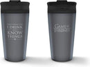 Pyramid GAME OF THRONES - I DRINK AND I KNOW THINGS kovinska skodelica 5050574253581