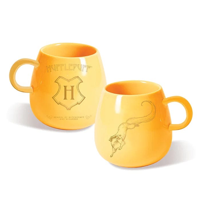 PYRAMID HARRY POTTER (INTRICATE HOUSES HUFFLEPUFF) SHAPED MUG 5050574267021