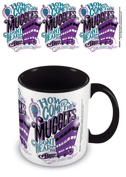 PYRAMID HARRY POTTER (KNIGHT BUS) BLACK MUG 5050574248754